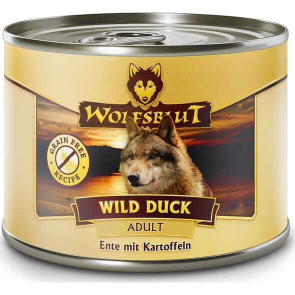 Wolfsblut Wolfsblut Adult Wild Duck Kaczka z ziemniakami 200g