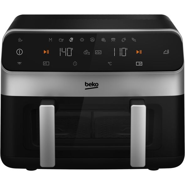 Beko FRL6488 Podwójny 9,5 l Autonomiczny 2400 W Frytkownica na gorące powietrze Czarny