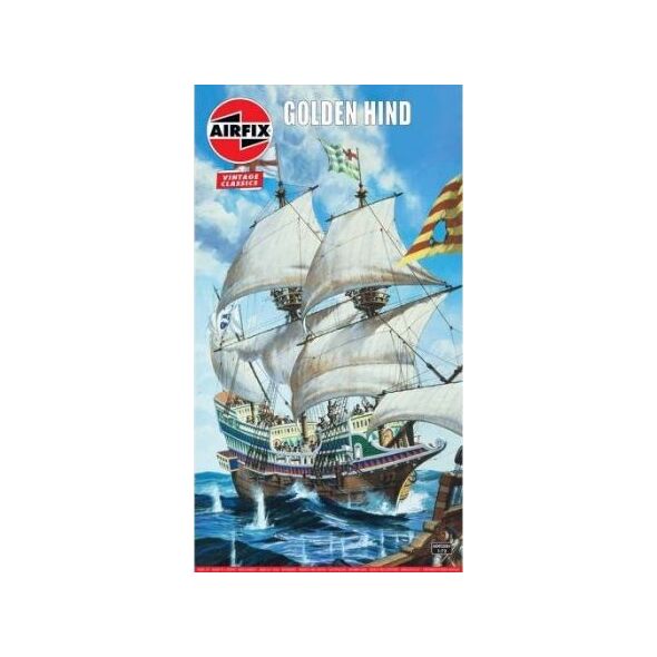 Airfix Model plastikowy Statek Golden Hind