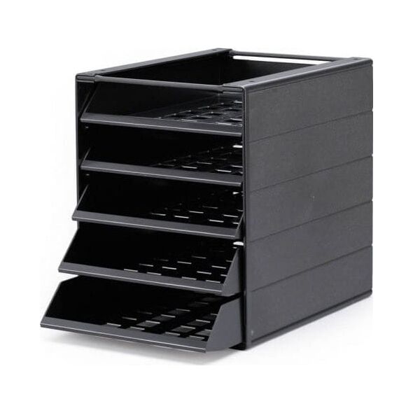 Durable DURABLE Schubladenbox IDEALBOX 5Fächer basic (bl. Engel)