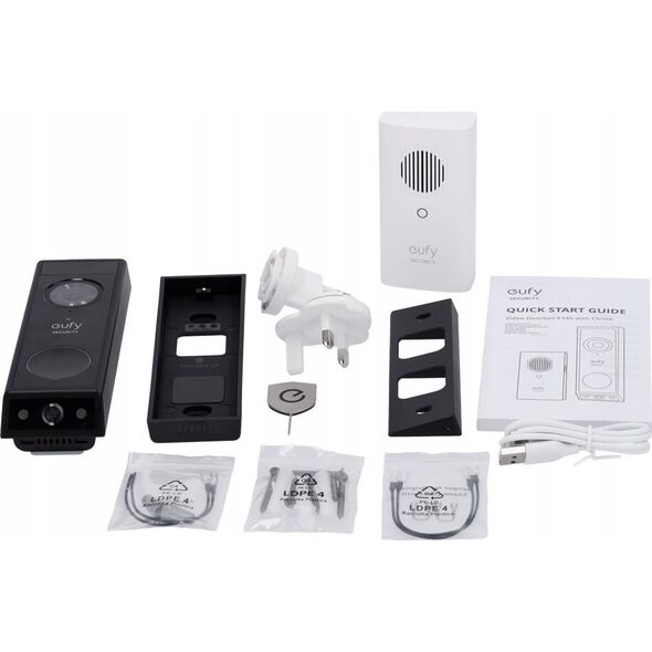 Anker Eufy Doorbell E340 su varpeliu