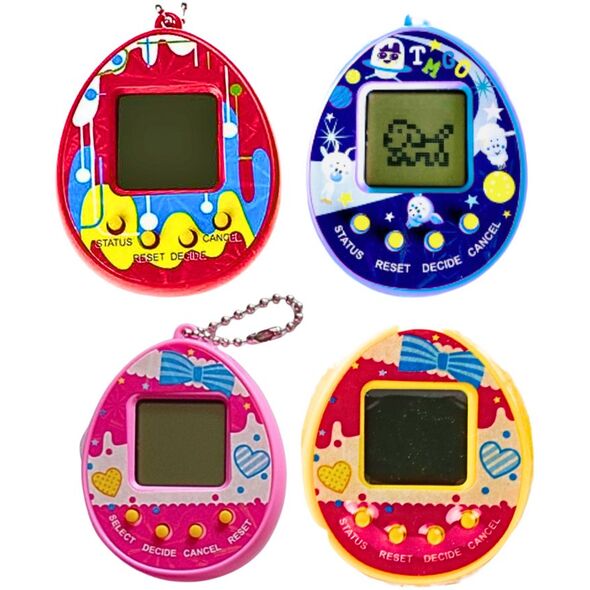 Tamagotchi Gra Elektroniczna Wirtualne Zwierzątko Jako Smycz Mix