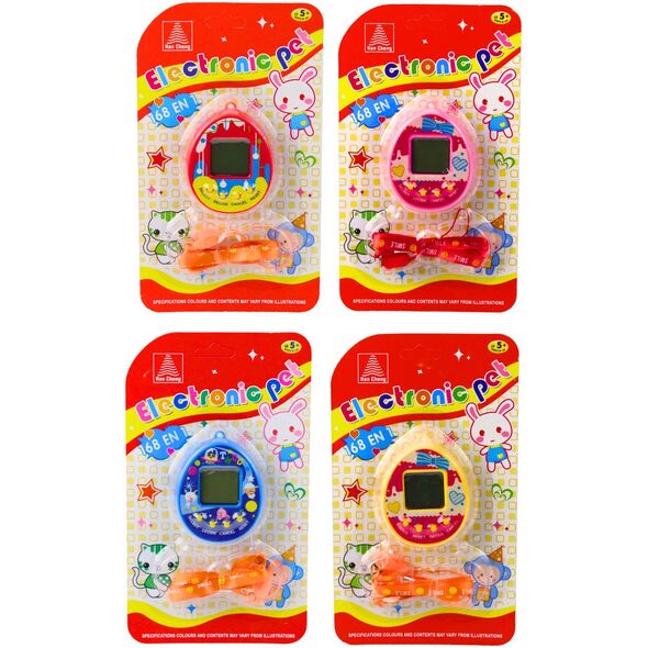 Tamagotchi Gra Elektroniczna Wirtualne Zwierzątko Jako Smycz Mix