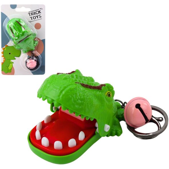Gra Zręcznościowa Dentysta Dinozaur Brelok Zawieszka 2w1