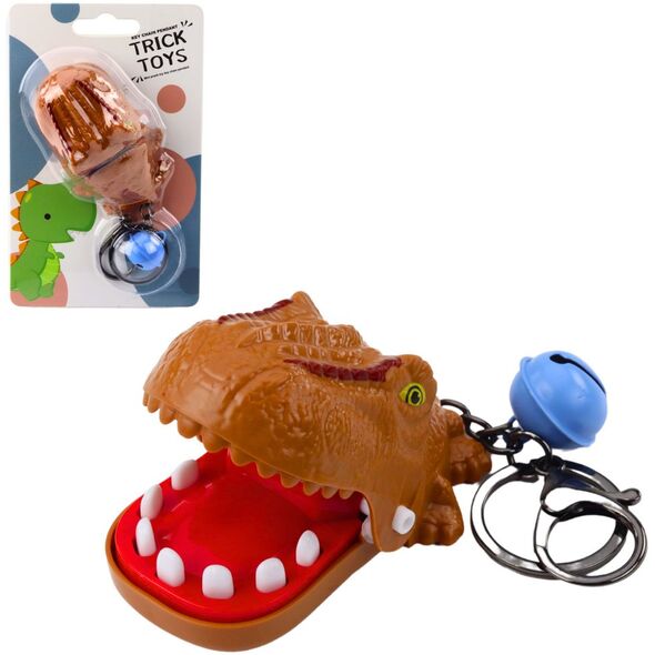 Gra Zręcznościowa Dentysta Dinozaur Brelok Zawieszka 2w1