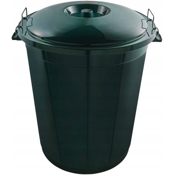 Waste bin Mega 70L Hugo O55x60 5cm dark green 4001515219631