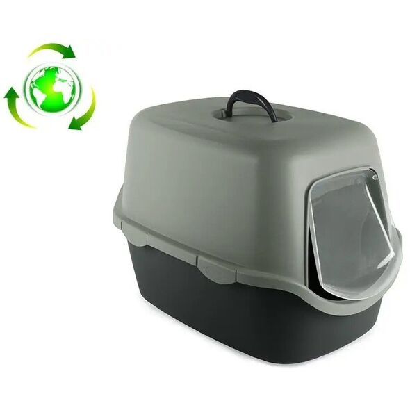 Poop toilet Cathy 56x40x40cm grey/green 8003507986756
