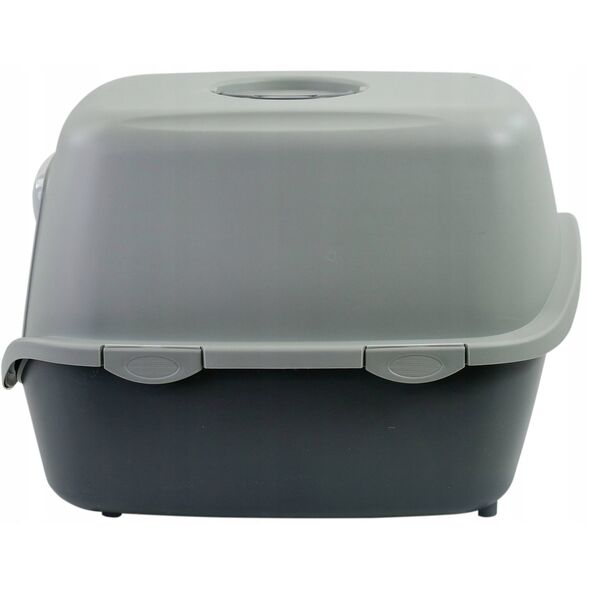 Poop toilet Cathy 56x40x40cm grey/green 8003507986756