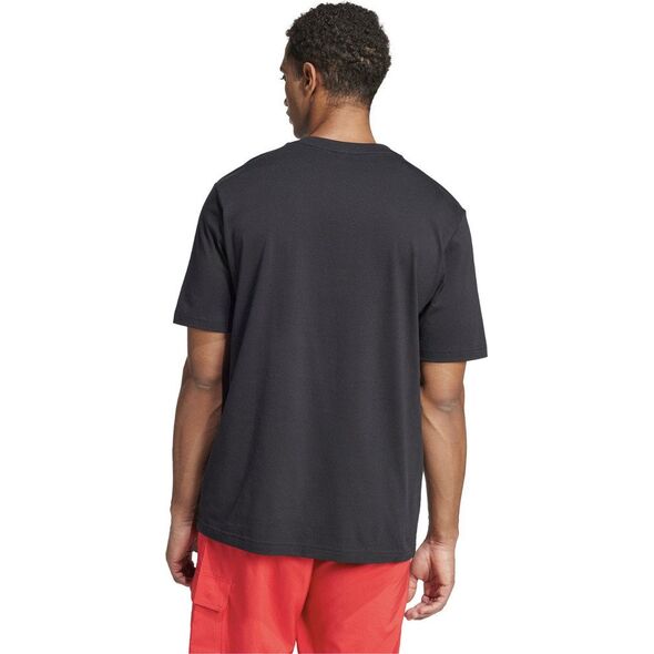 Koszulka męska adidas Essentials Linear Single czarna JE8993 XL