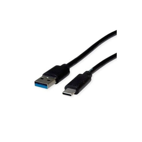 Καλώδιο ROLINE RM USB 3.2 Gen 1, A-C, M/M, μαύρο, 0,5 m
