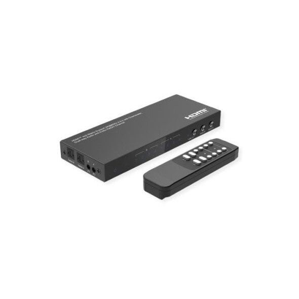 VALUE Μήτρα HDMI, 4x2, 4K60Hz, με τηλεχειριστήριο