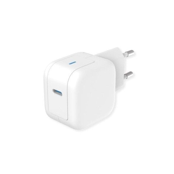 Φορτιστής τοίχου ROLINE USB, 1 θύρα, τύπος C, GaN, 20W