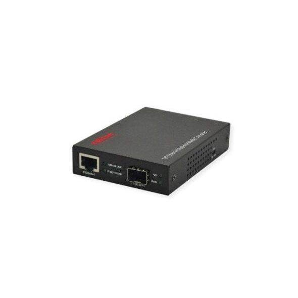 ROLINE 10G Ethernet Multi-rate Media Converter, βιομηχανικός μετατροπέας RJ45, οπτικών ινών