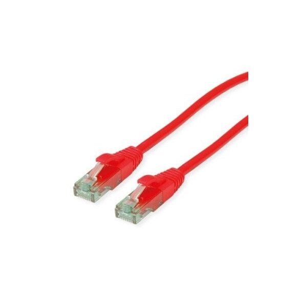 ROLINE RM UTP Patch Cord Cat.6A, κόκκινο, 10 m