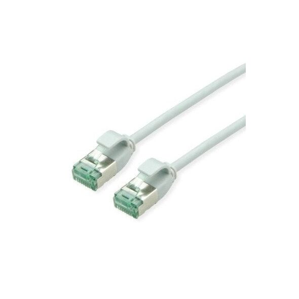 ROLINE RM U/FTP DataCenter Patch Cord Cat.6A (Class EA), στενός, γκρι, 0,15 m