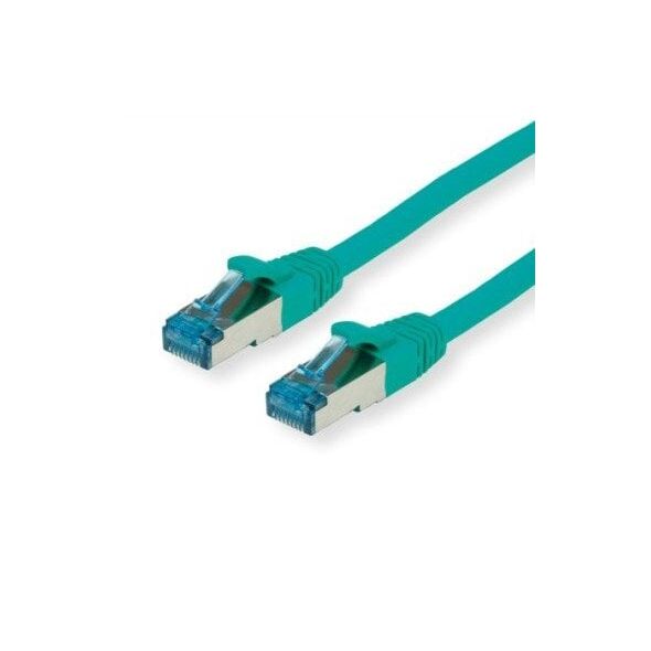 VALUE S/FTP Patch Cord Cat.6A (Class EA), πράσινο, 0,15 m