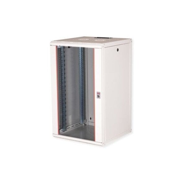 ROLINE 19-ιντσών επιτοίχια θήκη Pro 20 U, 600x600 WxD, γκρι
