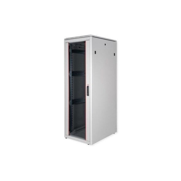 ROLINE 19-ιντσών δικτυακός πίνακας Pro 36 U, 600x800 ΠxΒ, γυάλινη πόρτα, γκρι