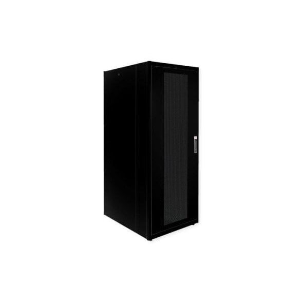 ROLINE 19-ιντσών ντουλάπα διακομιστή Basic 42 U, 800x1000 WxD διάτρητη μαύρη