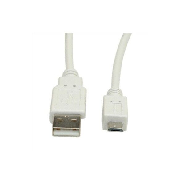 Καλώδιο USB 2.0, USB τύπου A M - Micro USB B M, 0,8 m