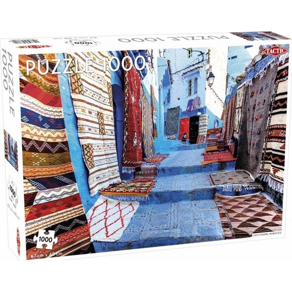 Tactic Puzzle 1000 Around the World: Chefchouen, Morocco