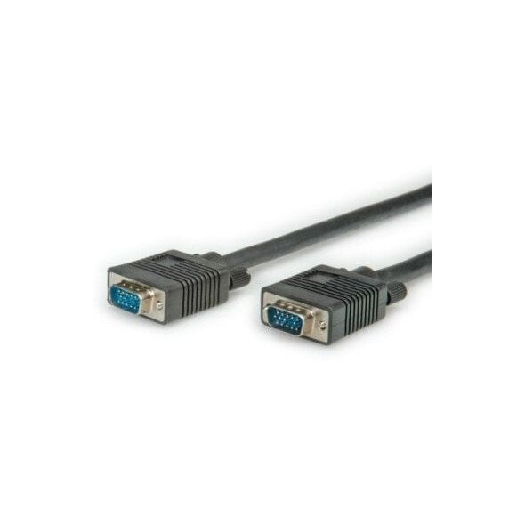 Καλώδιο SVGA, HD15 M - HD15 M, μαύρο, 10 μ