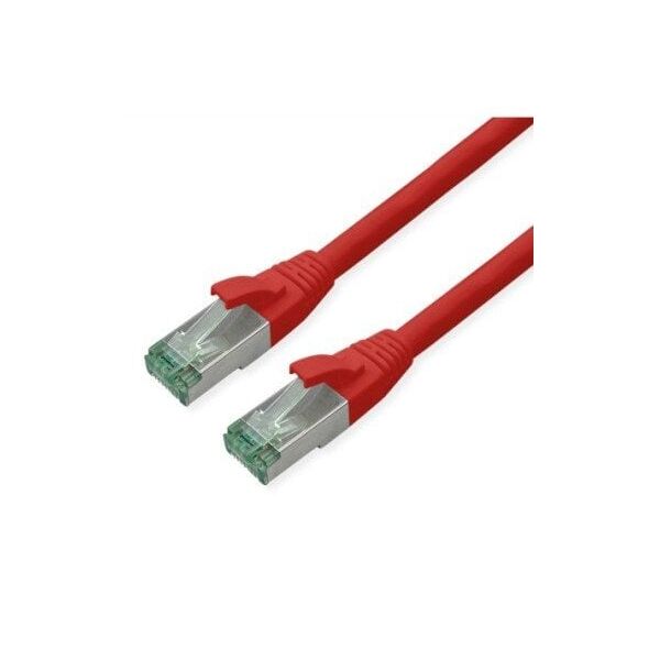 ROLINE RM S/FTP (PiMF) Patch Cord Cat.6A, czerwony, 3 m