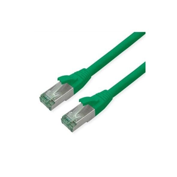 ROLINE RM S/FTP (PiMF) Patch Cord Cat.6A, zielony, 3 m