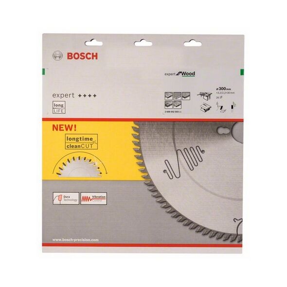 Bosch Tarcza pilarska Expert for Wood 300 x 30mm 26z - 2608642503