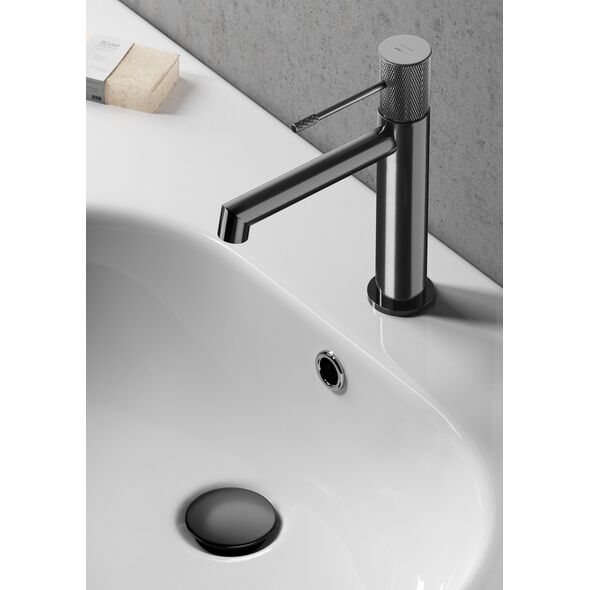 Bateria umywalkowa Cersanit Zen stojąca grafit (S951-598)