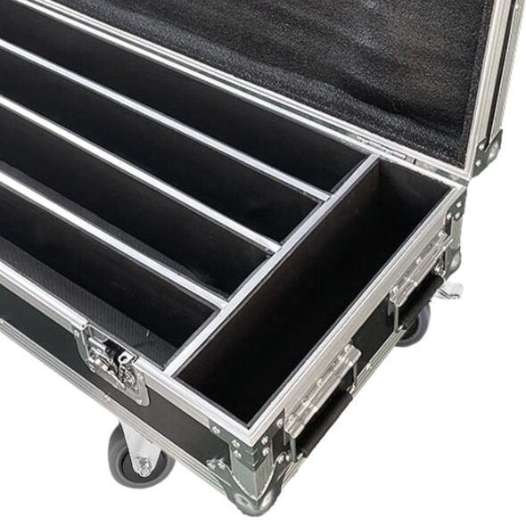 EVOLIGHTS GLAZE BAR CASE 4IN1 solidna skrzynia transportowa z kółkami na 4 listwy oświetleniowe
