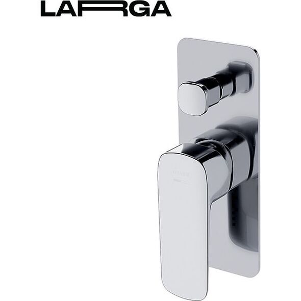 Bateria wannowa Cersanit Larga podtynkowe chrom