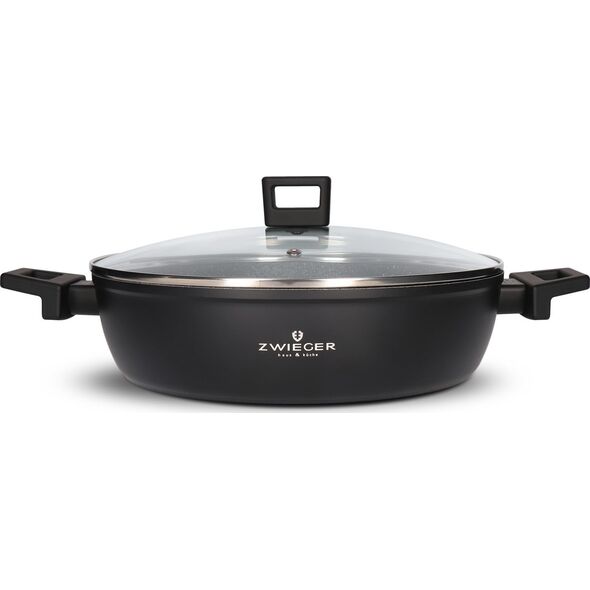 Zwieger ZWIEGER GARNEK FORTE PŁASKI Z POKRYWKĄ 28cm