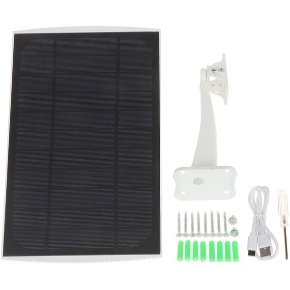 KAMERA SOLARNA IP, OBROTOWA ZEWNĘTRZNA APTI-W21S4-TUYA-S2 Wi-Fi, Tuya Smart - 3Mpx 3.6mm
