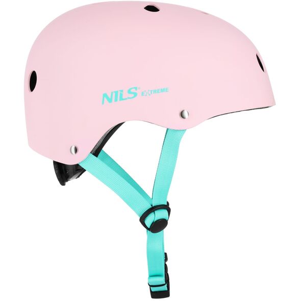 MTW001-1 KASK RÓŻOWY ROZM. XS(48-52CM) NILS EXTREME