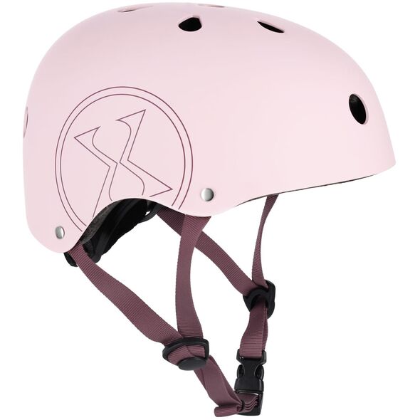 MTW001-1 KASK CIEMNO-RÓŻOWY ROZM. S(52-56CM) NILS EXTREME