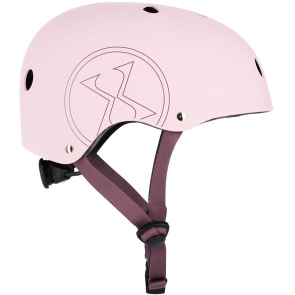 MTW001-1 KASK CIEMNO-RÓŻOWY ROZM. M(55-58CM) NILS EXTREME