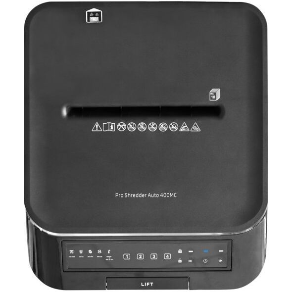 Niszczarka HP Pro Shredder Auto 400MC czarna -