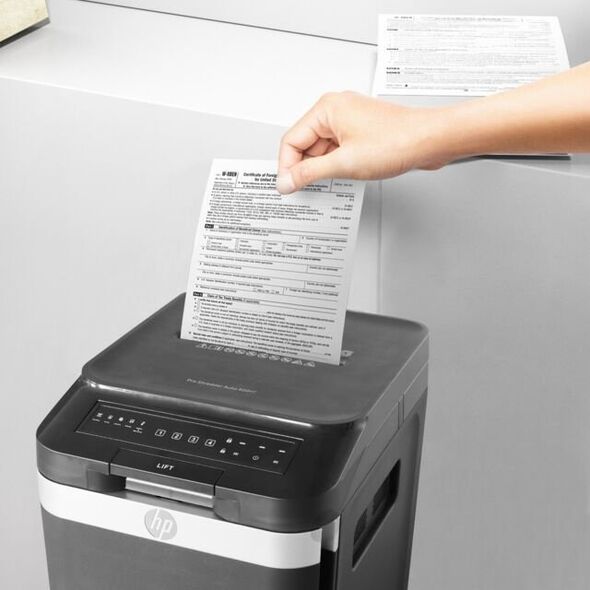 Niszczarka HP Pro Shredder Auto 400MC czarna -