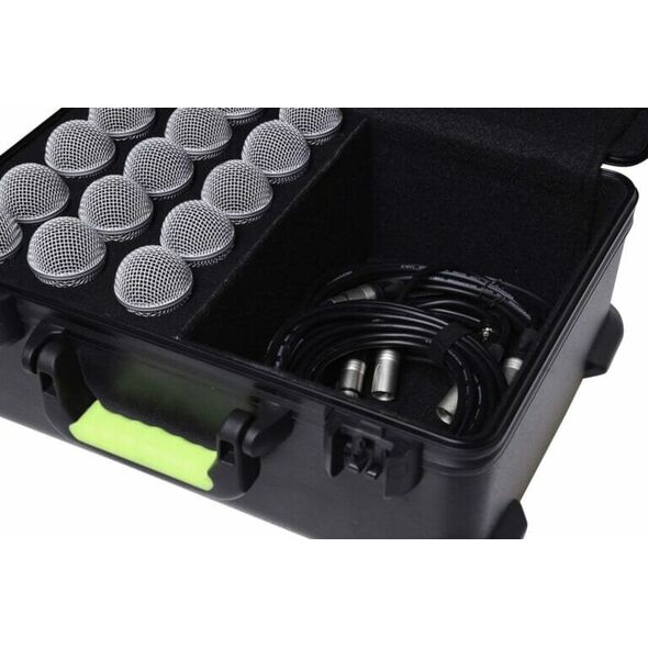Shure SH-MICCASE15 - Plastikowa walizka z zatrzaskami na Mikrofony (15)