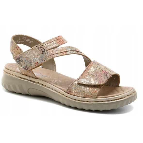 Rieker Sandals 60464-90 Beżowe 38