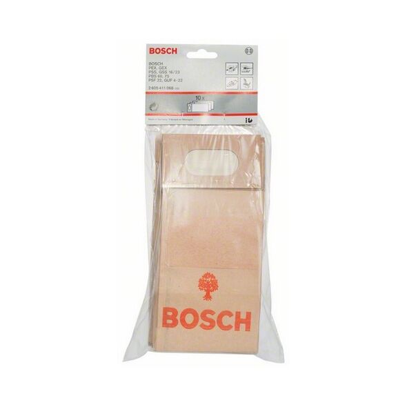 Bosch Worek na pył GBS/GEX/GSS/GUF/PBS 10szt. (2605411068)