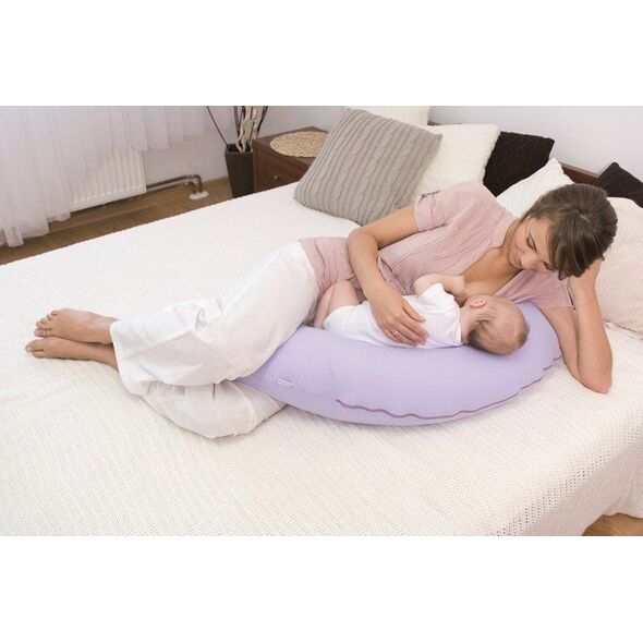 BabyMatex Poduszka ciążowa i do karmienia rogal Relax uniwersalny