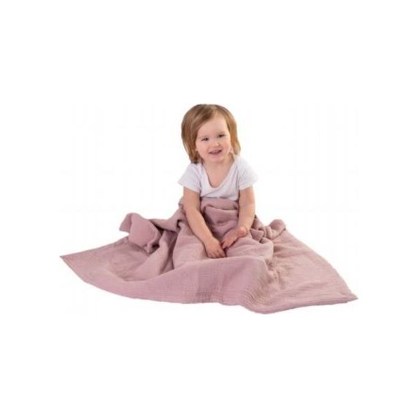 BabyMatex Kocyk Muślin 75/100 Muślinowy dwustronny uniwersalny
