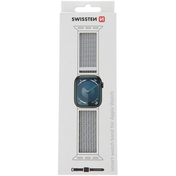 Swissten Νάιλον Λουράκι για Apple Watch 42 / 44 / 45 / 49 mm