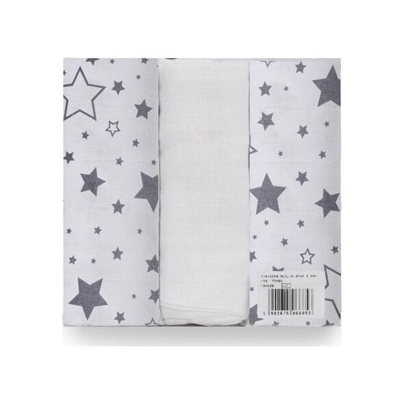Pielucha muslin 3 pak 70x80