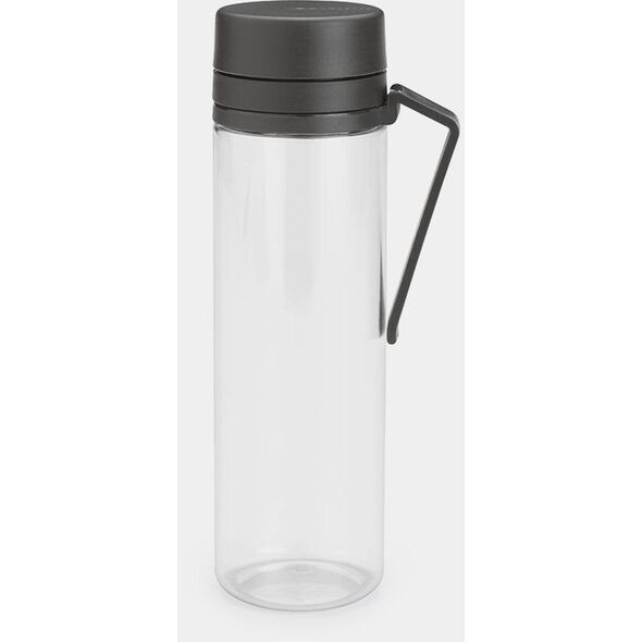 BRABANTIA Φτιάξτε & Πάρτε μπουκάλι νερού με σουρωτήρι σκούρο γκρι 148842