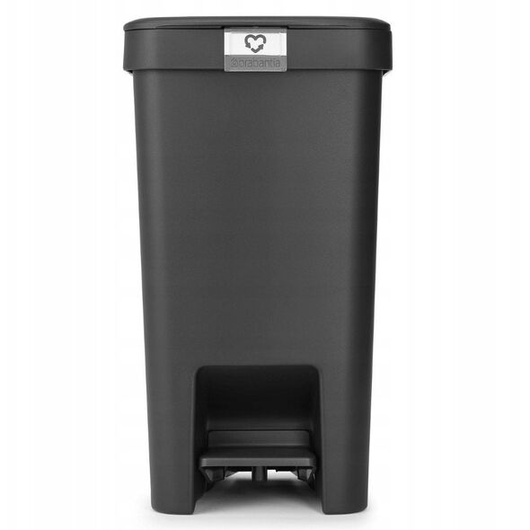 Κάδος με πεντάλ StepUp BRABANTIA 16 l Σκούρο Γκρι 800306