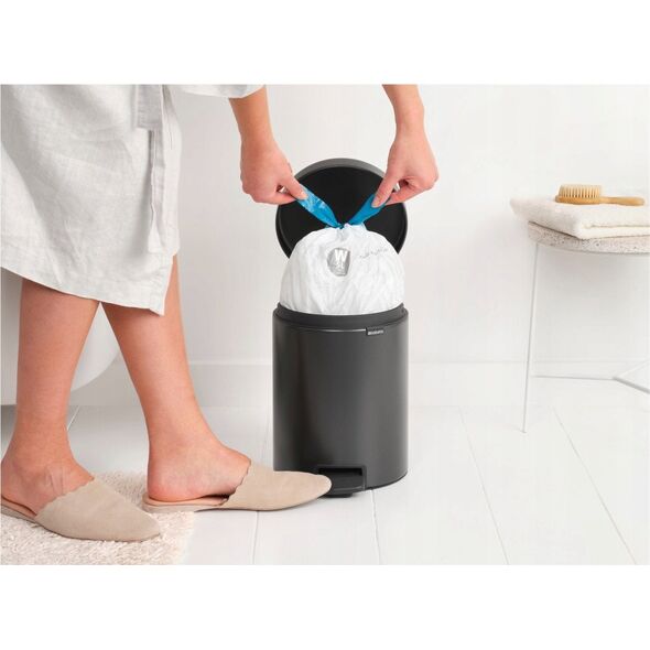 Νέο! BRABANTIA κάδος με πεντάλ NewIcon 5L Confident Grey 233463