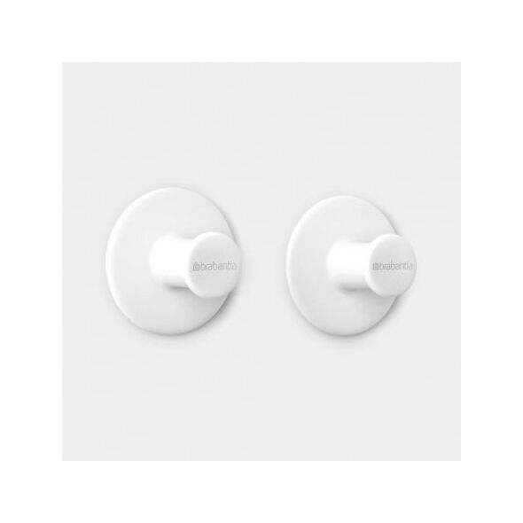 Νέο! BRABANTIA ReNew ράφια πετσετών μπάνιου 2 τεμ. Λευκό 280344